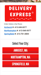 Mobile Screenshot of deliveryexpress.com