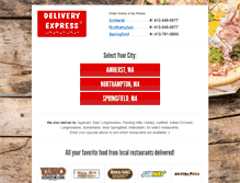 Tablet Screenshot of deliveryexpress.com